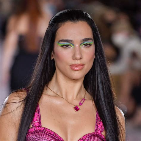 dua lipa versace celebrity.